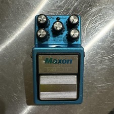 Maxon SM-9 Super Metal Distortion MIJ Japan Vintage Guitar Bass Effects Pedal