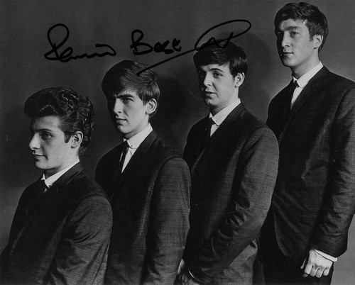 Pete best signed beatles - pete,
