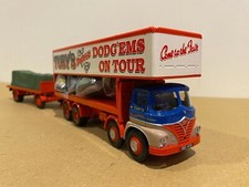 Corgi 1.50 scale 14101 Showmans TUBY'S Foden S21 8 Wheel Dodgem Truck& Trailer