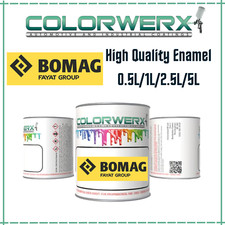 Bomag Yellow Roller Paint –