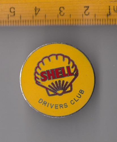 Vintage enamel shell drivers - shell,