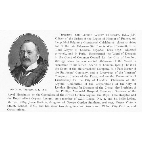 Sir george wyatt truscott - truscott, of