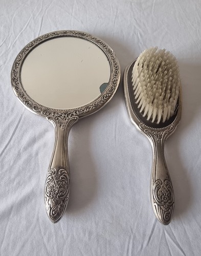 Vintage silver plated hand - vintage,