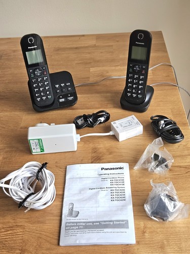 Panasonic tgc422eb twin - panasonic, kx-tgc422eb