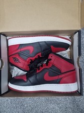Jordan 1 Mid Banned GS UK 4