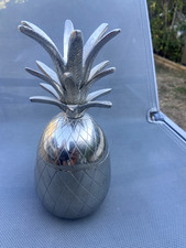 10" Alloy Pineapple Ice cooler Man Cave Bar Retro