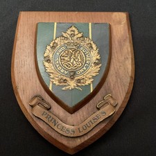 Argyll & Sutherland Highlanders ~ Vintage Army Mess Wall Plaque/shield