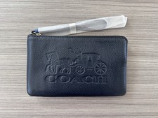 NWT Coach Large Corner Zip