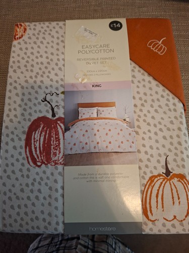 Pumpkin bedding king - bedding, size