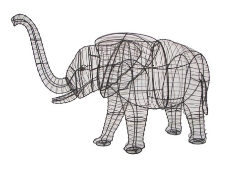 Topiary elephant frame - elephant,