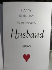 LARGE Personalised Birthday