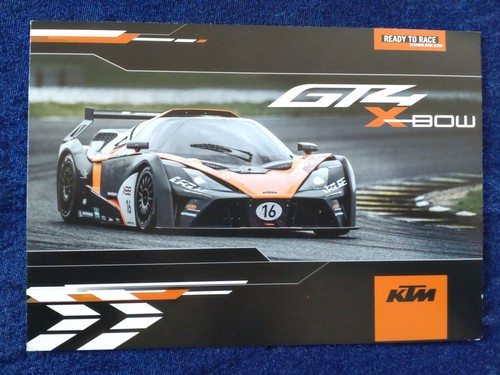 Ktm bow gt4 brochure - x-bow,