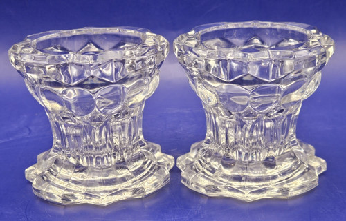 Reims french glass candle - french,