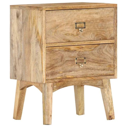 Drawer curved bedside table - bedside,