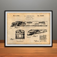 1937 Hamilton Locomotive Body