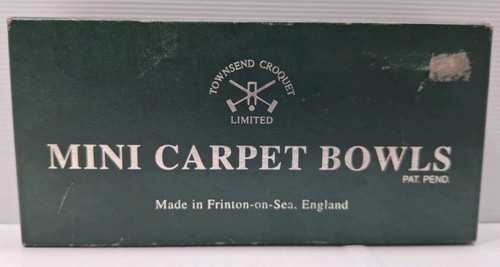 Vintage mini carpet bowls - mini, 1991