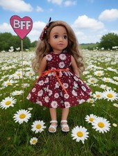 18" Dolls Clothes  Daisy Dress
