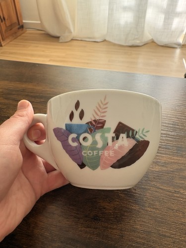 Costa coffee ceramic mug - coffee, white