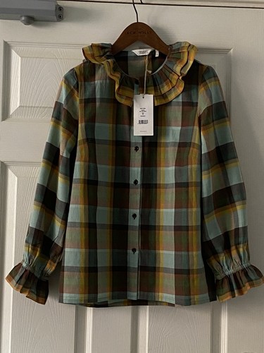Toast multicolour check cotton - toast,
