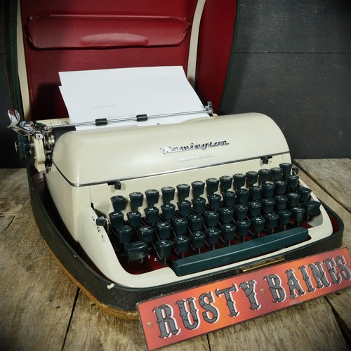 Vintage remington quiet riter - remington, quiet-riter