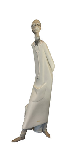 Lladro male doctor figurine - male,