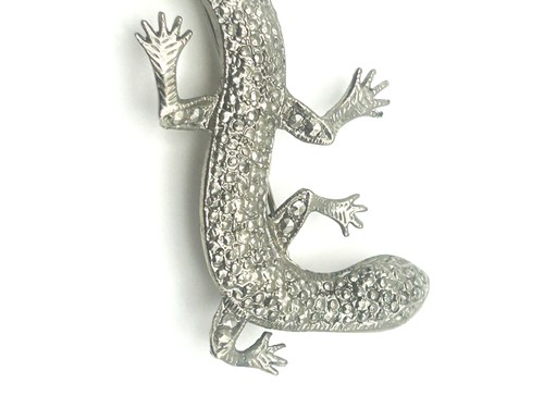 Vintage silver tone pavé - vintage,