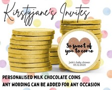 PERSONALISED CHOCOLATE COINS