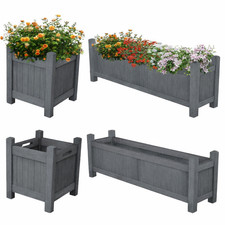 Wooden planter square - square, /
