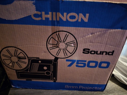 Chinon 7500 sound projector - chinon,