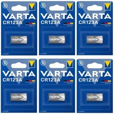 6 x VARTA 123 Lithium 3V Photo