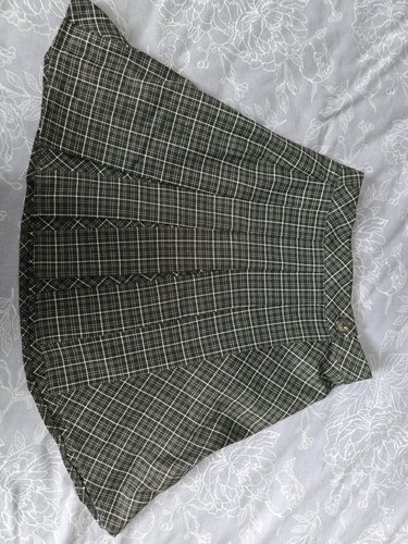 Next black check skirt - next,