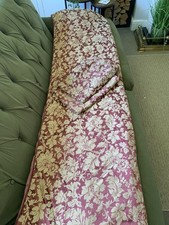 V & A Burgundy Wine Jacquard