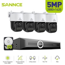 SANNCE 5MP CCTV System Two-Way