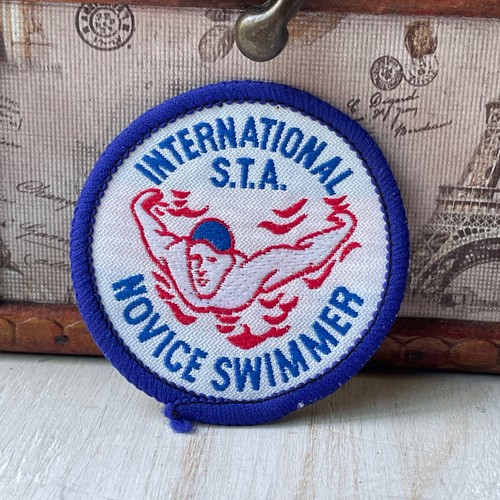 Vintage patch swimming - vintage,
