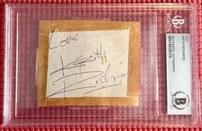 BECKETT slabbed & signed KEITH