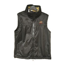 PAUL CARBERRY PC RACEWEAR GILET Bodywarmer fleece lined BLACK Size Men's LARGE