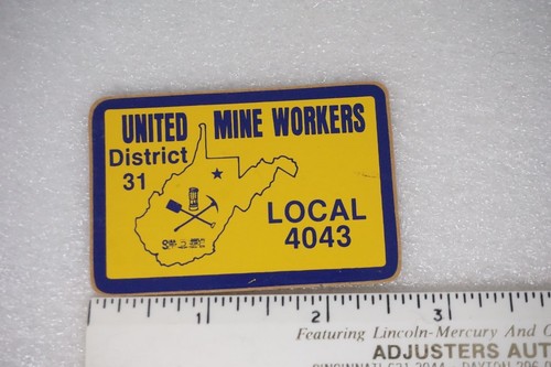 Umwa union sticker - umwa, 31
