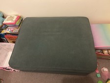 IKEA Large Green Cord Style Storage Ottoman Footstool with Lid