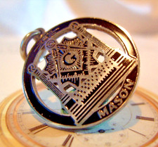 Masonic Pocket Watch Chain Fob