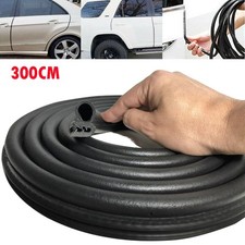 Black 10Ft U Shape Rubber Seal