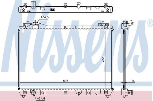 Nissens radiator for - nissens,