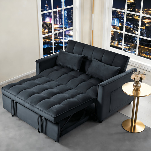 Convertible sleeper sofa bed - convertible,