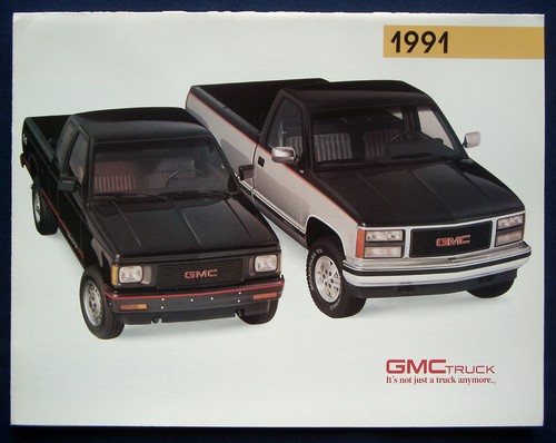 Brochure 1991 - , gmc