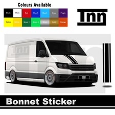Bonnet Sticker Stripe Graphic