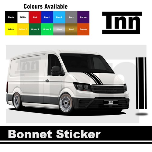 Bonnet sticker stripe - sticker, graphic