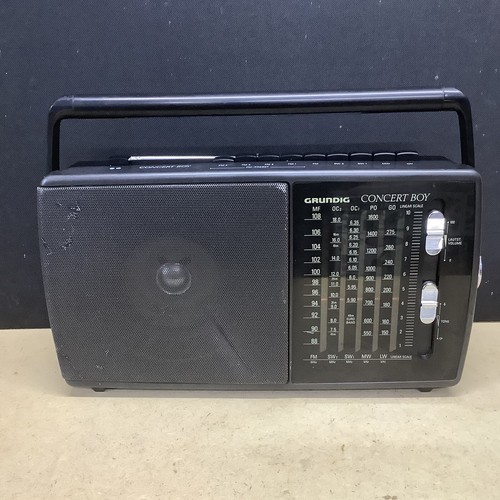 Vintage grundig concert - vintage, boy