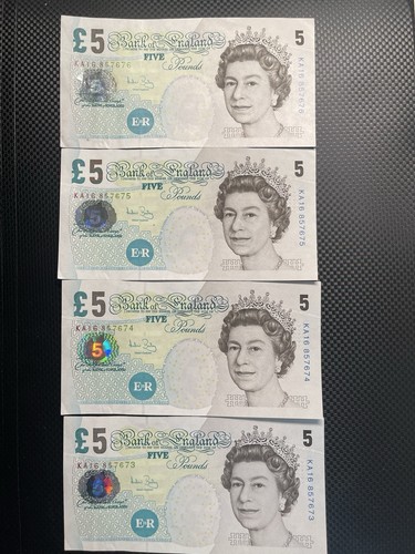 Old five 5 pound bank - 4, x