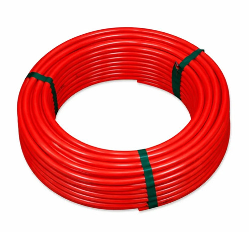 Red pvc pole hose - red, 5mm