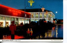 Butlins Holiday Camp Filey, Night Scene.                      B7844