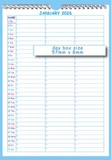 3 FAMILY CALENDAR 2026